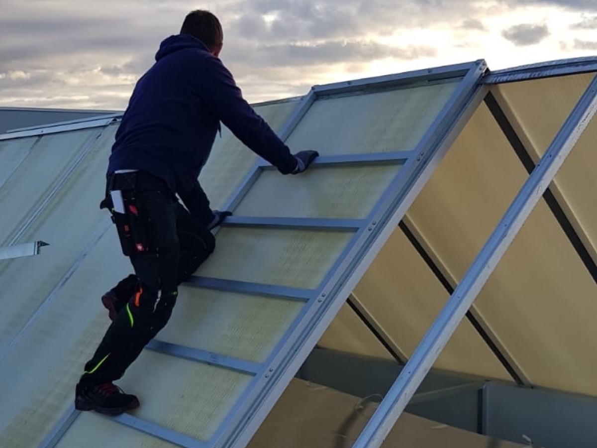 Plattentausch Oberlicht