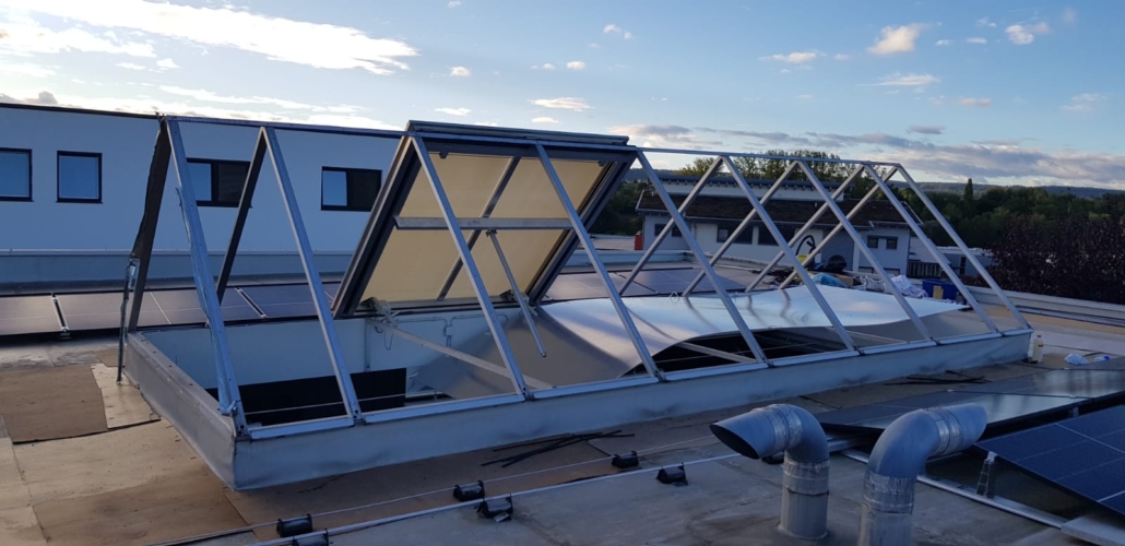 Scheibentausch Oberlicht